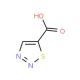 1,2,3-thiadiazole-5-carboxylic acid (CAS 4833-09-4) - chemical structure image