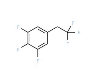 1,2,3-Trifluoro-5-(2,2,2-trifluoroethyl)benzene - chemical structure image