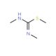 1,2,3-Trimethylisothiourea (CAS 2986-23-4) - chemical structure image