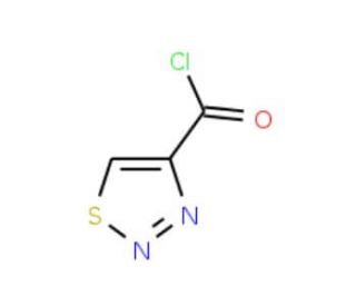 [1,2,3]Thiadiazole-4-carbonyl chloride (CAS 4100-17-8) - chemical structure image