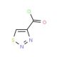 [1,2,3]Thiadiazole-4-carbonyl chloride (CAS 4100-17-8) - chemical structure image