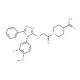 1-{2-[4-(3-Chloro-4-methoxy-phenyl)-5-phenyl-4H-[1,2,4]triazol-3-ylsulfanyl]-acetyl}-piperidine-4-carboxylic acid - chemical