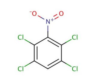 1,2,4,5-Tetrachloro-3-nitrobenzene (CAS 117-18-0) - chemical structure image