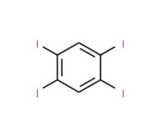 1,2,4,5-Tetraiodobenzene (CAS 636-31-7) - chemical structure image