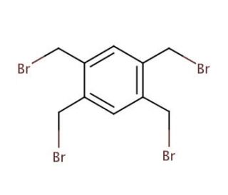 1,2,4,5-Tetrakis(bromomethyl)benzene (CAS 15442-91-8) - chemical structure image