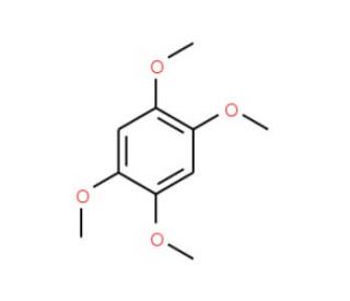 1,2,4,5-Tetramethoxybenzene (CAS 2441-46-5) - chemical structure image