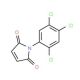 1-(2,4,5-Trichloro-phenyl)-pyrrole-2,5-dione (CAS 31489-22-2) - chemical structure image