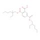 1,2,4-Benzenetricarboxylic Acid 1,4-Bis(2-ethylhexyl) Ester (CAS 63468-10-0) - chemical structure image