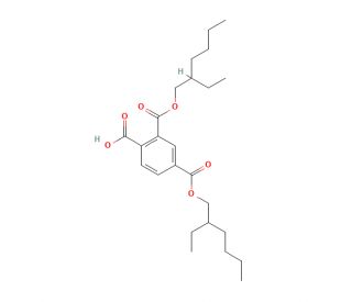 1,2,4-Benzenetricarboxylic Acid 2,4-Bis(2-ethylhexyl) Ester (CAS 63468-11-1) - chemical structure image