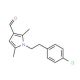 1-[2-(4-chlorophenyl)ethyl]-2,5-dimethyl-1H-pyrrole-3-carbaldehyde - chemical structure image