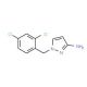 1-(2,4-Dichloro-benzyl)-1H-pyrazol-3-ylamine - chemical structure image