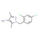 1-(2,4-Dichlorobenzyl)-3,5-dimethyl-1H-pyrazol-4-amine - chemical structure image