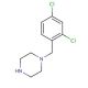 1-(2,4-Dichlorobenzyl)piperazine (CAS 51619-56-8) - chemical structure image
