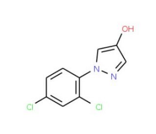 1-(2,4-Dichlorophenyl)-1H-pyrazol-4-ol - chemical structure image