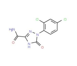 1-(2,4-Dichlorophenyl)-2,5-dihydro-5-oxo-1H-1,2,4-triazole-3-carboxamide - chemical structure image
