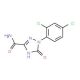 1-(2,4-Dichlorophenyl)-2,5-dihydro-5-oxo-1H-1,2,4-triazole-3-carboxamide - chemical structure image