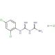 1-(2,4-Dichlorophenyl)biguanide hydrochloride (CAS 101252-14-6) - chemical structure image