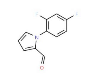 1-(2,4-Difluoro-phenyl)-1H-pyrrole-2-carbaldehyde - chemical structure image