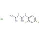 1-(2,4-Difluorophenyl)biguanide hydrochloride (CAS 66088-52-6) - chemical structure image
