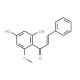 1-(2,4-dihydroxy-6-methoxyphenyl)-3-phenylprop-2-en-1-one (CAS 18956-16-6) - chemical structure image