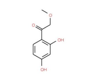 1-(2,4-Dihydroxyphenyl)-2-methoxyethanone (CAS 57280-75-8) - chemical structure image