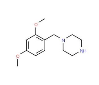 1-(2,4-Dimethoxy-benzyl)-piperazine - chemical structure image
