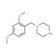 1-(2,4-Dimethoxy-benzyl)-piperazine - chemical structure image