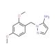 1-(2,4-dimethoxybenzyl)-1H-pyrazol-5-amine - chemical structure image