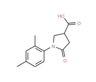 1-(2,4-Dimethyl-phenyl)-5-oxo-pyrrolidine-3-carboxylic acid - chemical structure image