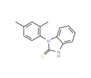 1-(2,4-dimethylphenyl)-1H-1,3-benzodiazole-2-thiol - chemical structure image