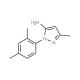 1-(2,4-dimethylphenyl)-3-methyl-1H-pyrazol-5-amine - chemical structure image