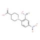 1-(2,4-Dinitro-phenyl)-piperidine-4-carboxylic acid - chemical structure image