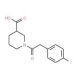 1-[2-(4-fluorophenyl)acetyl]piperidine-3-carboxylic acid - chemical structure image