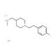 ({1-[2-(4-Fluorophenyl)ethyl]piperidin-4-yl}-methyl)methylamine dihydrochloride - chemical structure image
