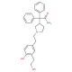 1-[2-[4-Hydroxy-3-(2-hydroxyethyl)phenyl]ethyl]-α,α-diphenyl-3-pyrrolidineacetamide - chemical structure image