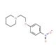 1-(2-(4-Nitrophenoxy)ethyl)piperidine (CAS 92033-76-6) - chemical structure image