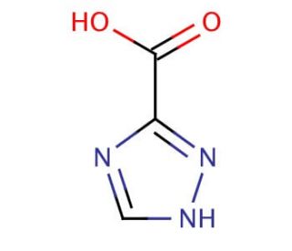 1,2,4-Triazole-3-carboxylic acid (CAS 4928-87-4) - chemical structure image