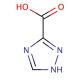 1,2,4-Triazole-3-carboxylic acid 的分子结构, CAS编号: 4928-87-4 1,2,4-Triazole-3-carboxylic acid (CAS 4928-87-4) - chemical structure image