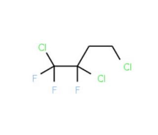 1,2,4-Trichloro-1,1,2-trifluorobutane (CAS 261760-97-8) - chemical structure image