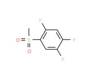 1,2,4-Trifluoro-5-(methylsulfonyl)benzene (CAS 845616-49-1) - chemical structure image