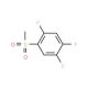 1,2,4-Trifluoro-5-(methylsulfonyl)benzene (CAS 845616-49-1) - chemical structure image