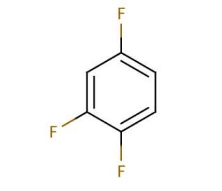 1,2,4-Trifluorobenzene (CAS 367-23-7) - chemical structure image