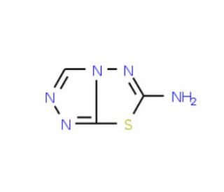 [1,2,4]triazolo[3,4-b][1,3,4]thiadiazol-6-amine (CAS 3176-50-9) - chemical structure image