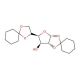 1,2:5,6-Di-O-cyclohexylidene-α-D-glucofuranose (CAS 23397-76-4) - chemical structure image