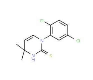 1-(2,5-Dichlorophenyl)-4,4-dimethyl-1,4-dihydropyrimidine-2-thiol - chemical structure image