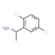 1-(2,5-difluorophenyl)ethanamine - chemical structure image