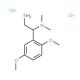 1-(2,5-Dimethoxy-phenyl)-N*1*,N*1*-dimethyl-ethane-1,2-diamine dihydrochloride - chemical structure image