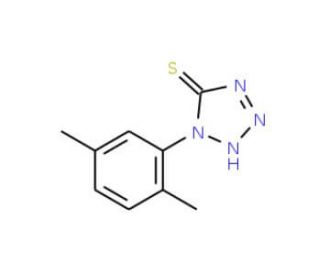 1-(2,5-Dimethyl-phenyl)-1H-tetrazole-5-thiol - chemical structure image