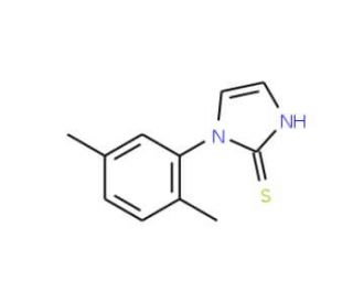1-(2,5-dimethylphenyl)-1H-imidazole-2-thiol - chemical structure image