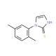 1-(2,5-dimethylphenyl)-1H-imidazole-2-thiol - chemical structure image